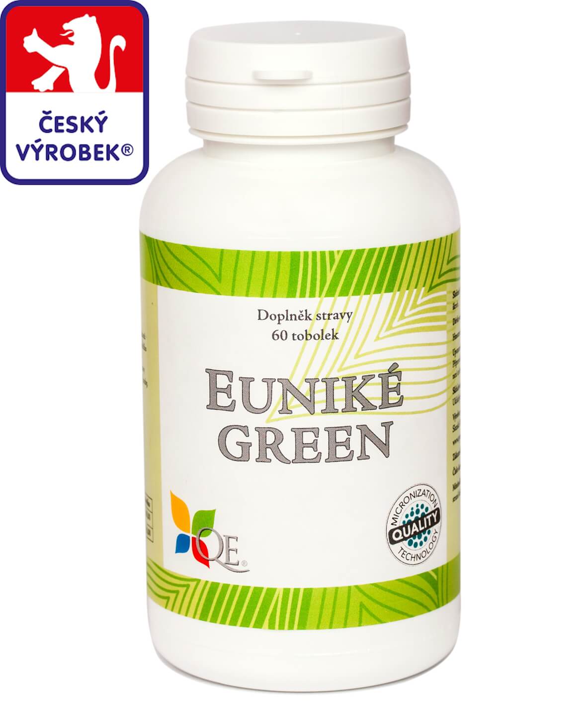 EUNIKÉ GREEN - dezintegrovaná chlorella + betaglukany pro podporu imunitních NK-buněk