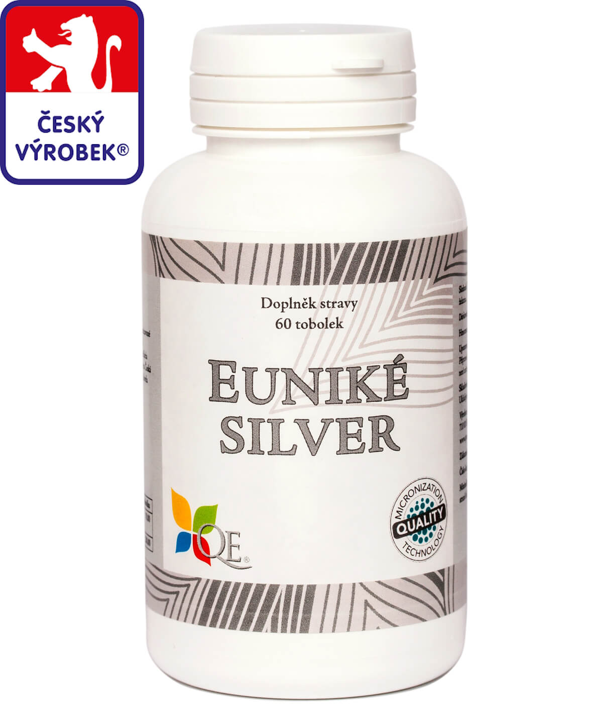Euniké Silver 60 tbl + Deparim 60 tbl - detox střev, plic, jater a ledvin